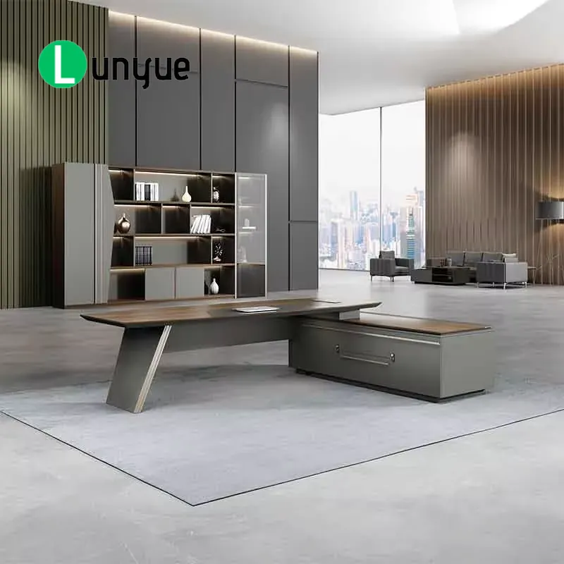 Office Furniture Solutions - Set di Scrivania e Sedia Direzionale
