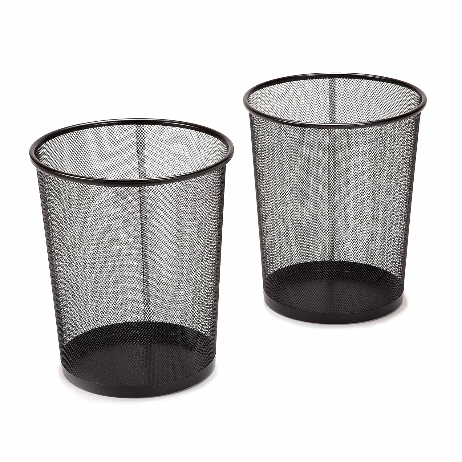 Paper Basket Mesh - Confezione da 2 cestini rotondi in