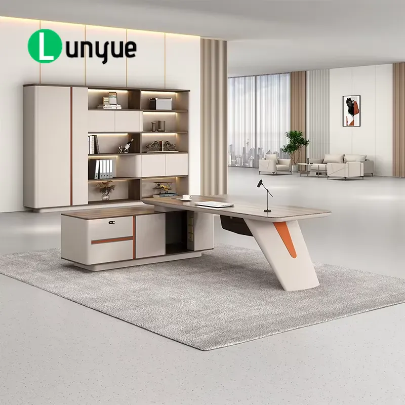 Office Furniture Solutions - Scrivania Direzionale Moderna di Lusso per