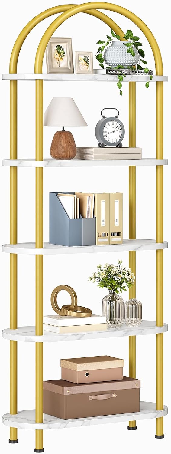 Bookshelf 5 Tier - HOOBRO Scaffale Aperto a 5 Ripiani,