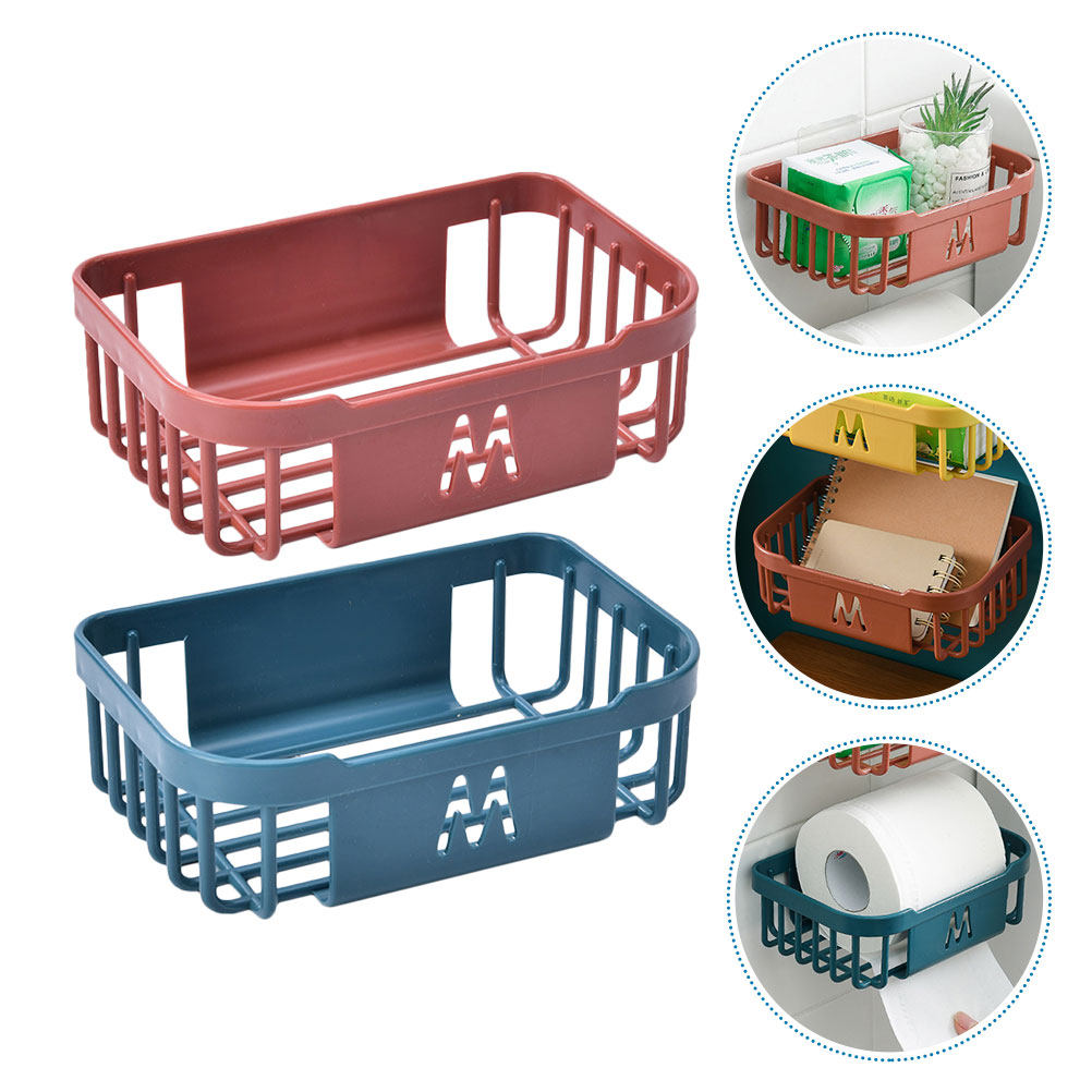 Paper Basket Mesh - 2 cestini porta-rotolo di carta igienica