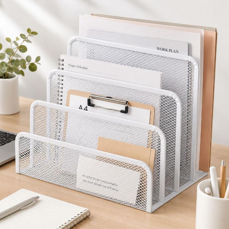 Pegboard Office Organizer - Organizer da scrivania a 3 livelli