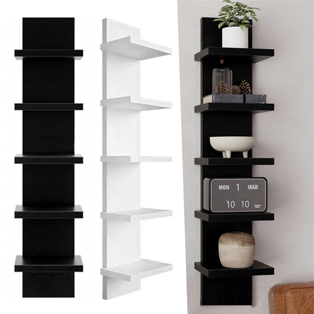 Bookshelf 5 Tier - Scaffale a 5 livelli da parete