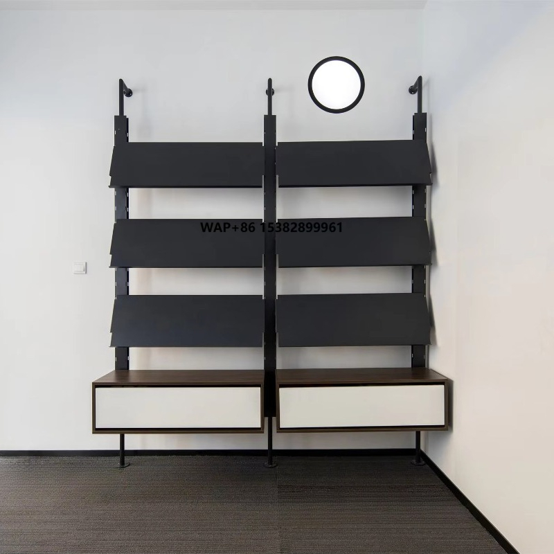 Office Storage Cabinet - Scaffale Moderno in Metallo per Scuola