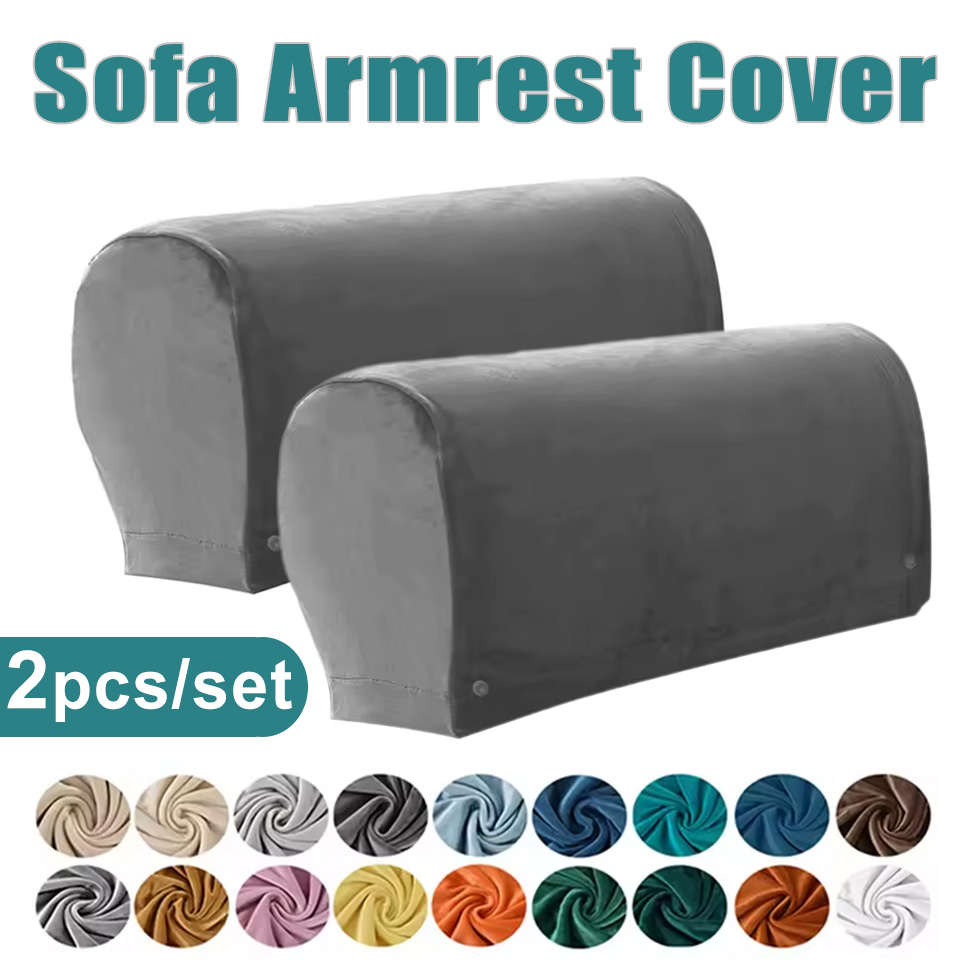 Office Furniture Solutions - Set di 2 Copribraccioli in Velluto