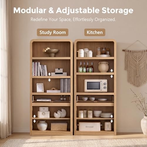 Libreria moderna alta 72 polli - Bookshelf 5 Tier recensione e prezzo