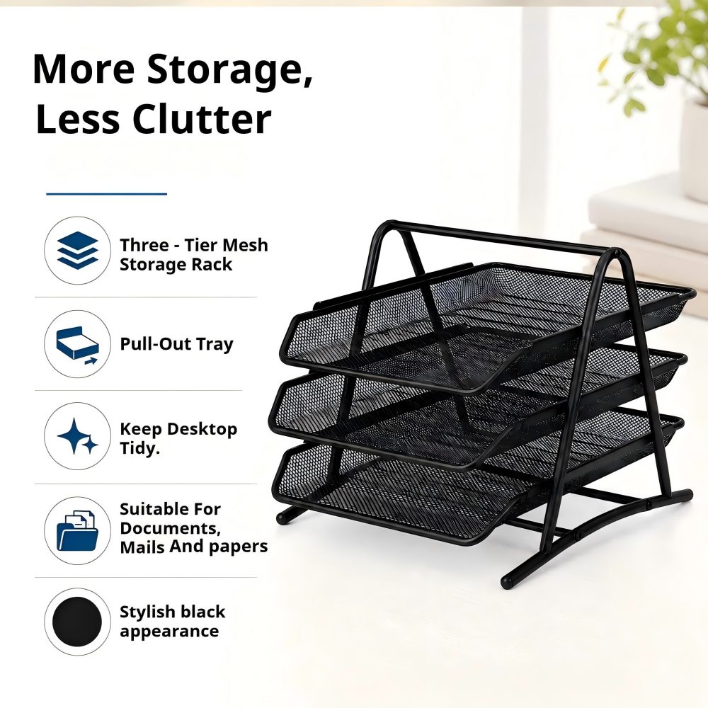 Organizzatore da scrivania in  - Paper Basket Mesh recensione e prezzo