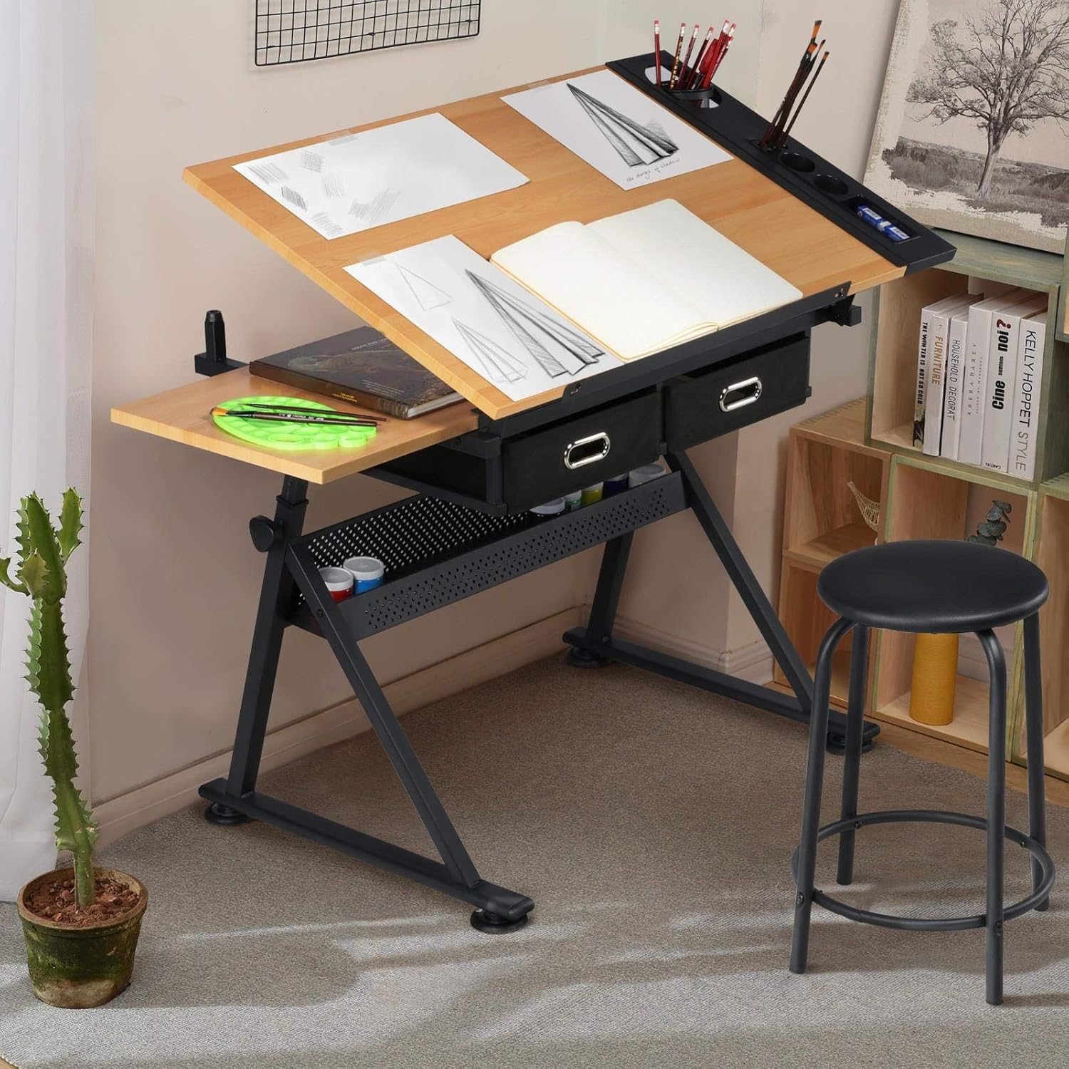 Tavolo da Disegno Regolabile c - Office Furniture Table recensione e prezzo