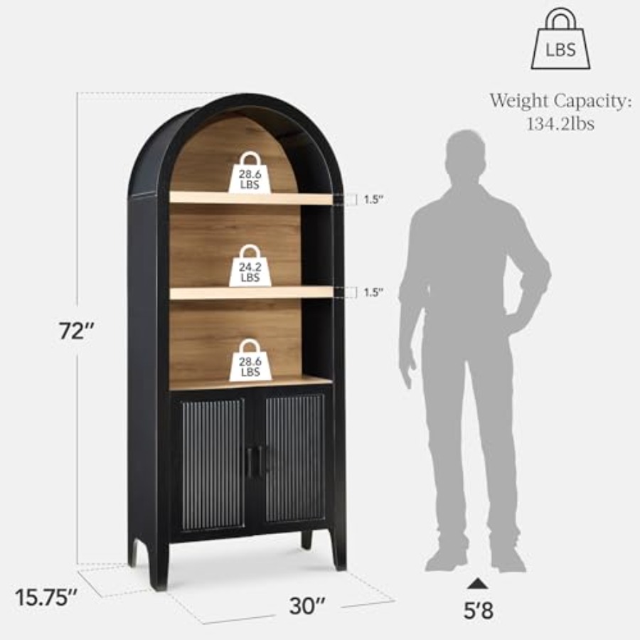 Mobile dispensa ad arco alto 7 - Bookshelf 5 Tier recensione e prezzo