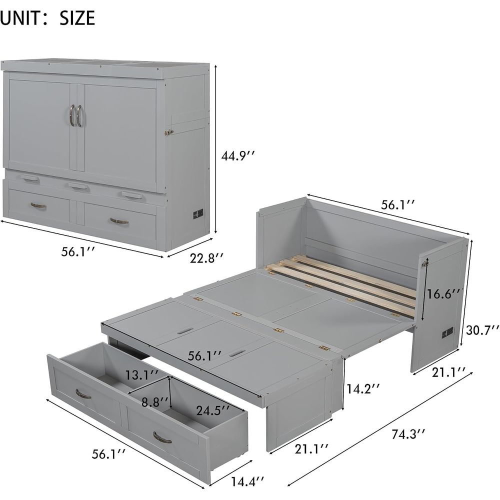 Letto a scomparsa matrimoniale - Office Storage Cabinet recensione e prezzo