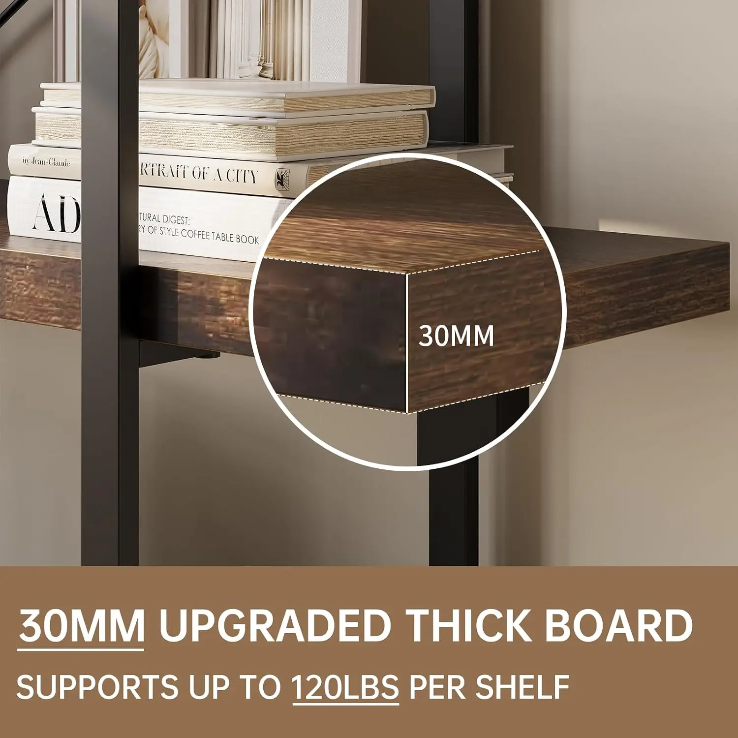 Set di 2 scaffali, scaffale in - Bookshelf 5 Tier recensione e prezzo