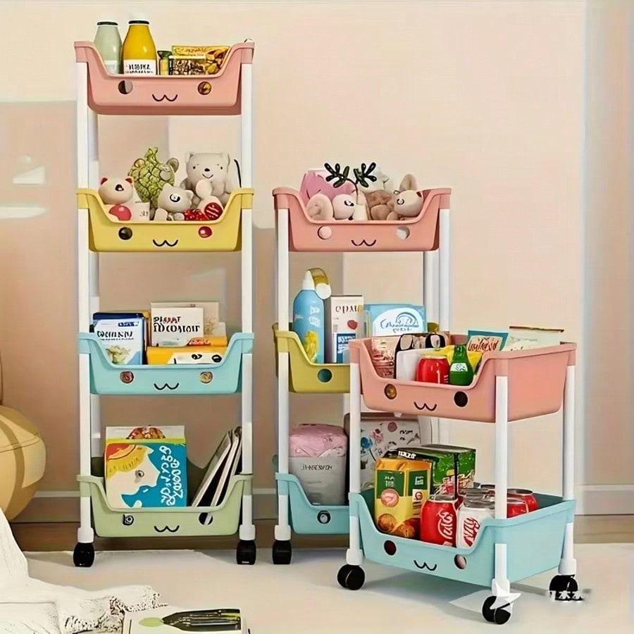 Scaffale Mobile a 5 Ripiani, O - Bookshelf 5 Tier recensione e prezzo
