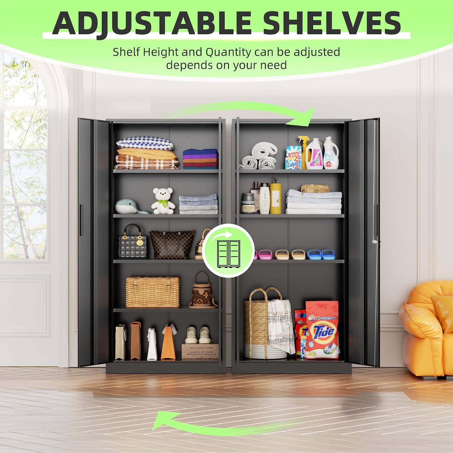 Armadio Alto in Metallo per St - Office Storage Cabinet recensione e prezzo