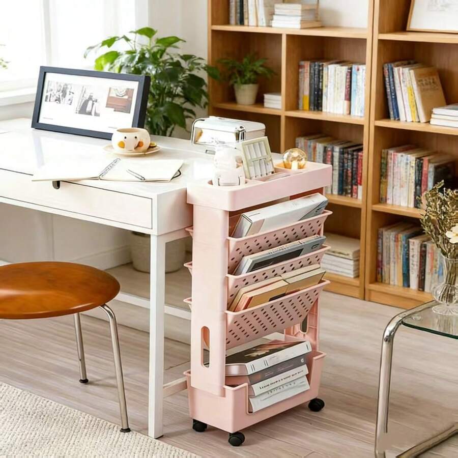 Carrello portaoggetti a 5 live - Bookshelf 5 Tier recensione e prezzo