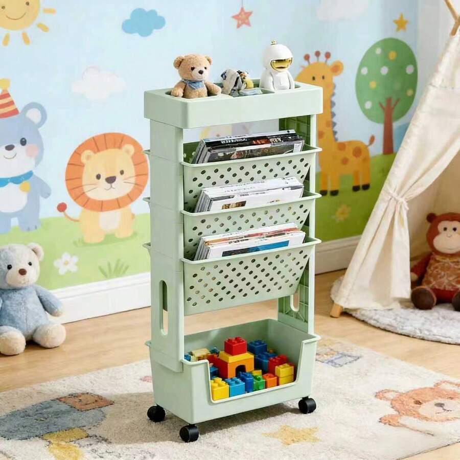 Carrello portaoggetti a 5 live - Bookshelf 5 Tier recensione e prezzo