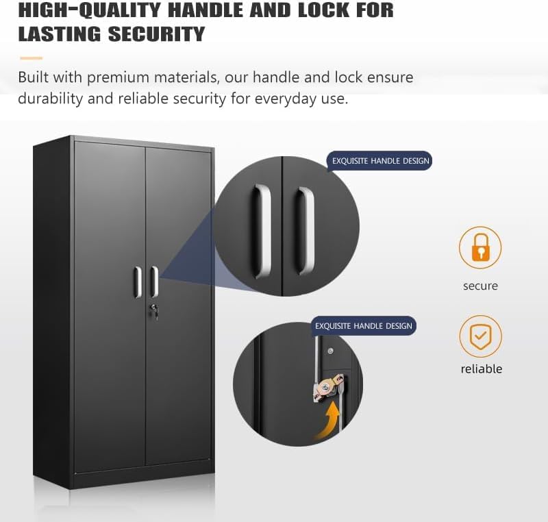 Armadio Metallico con Ripiani  - Office Storage Cabinet recensione e prezzo