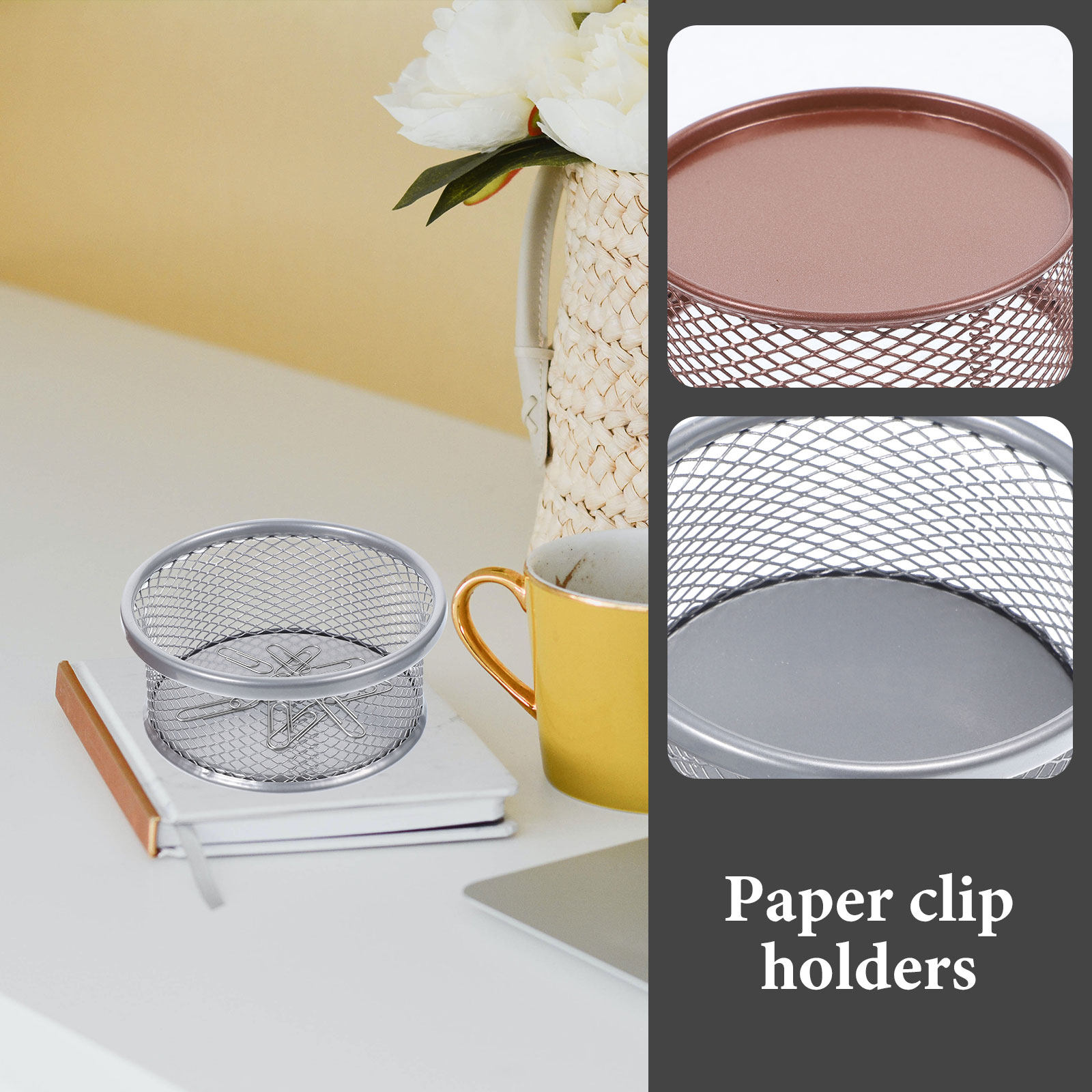 2 pezzi: portagraffette in met - Paper Basket Mesh recensione e prezzo