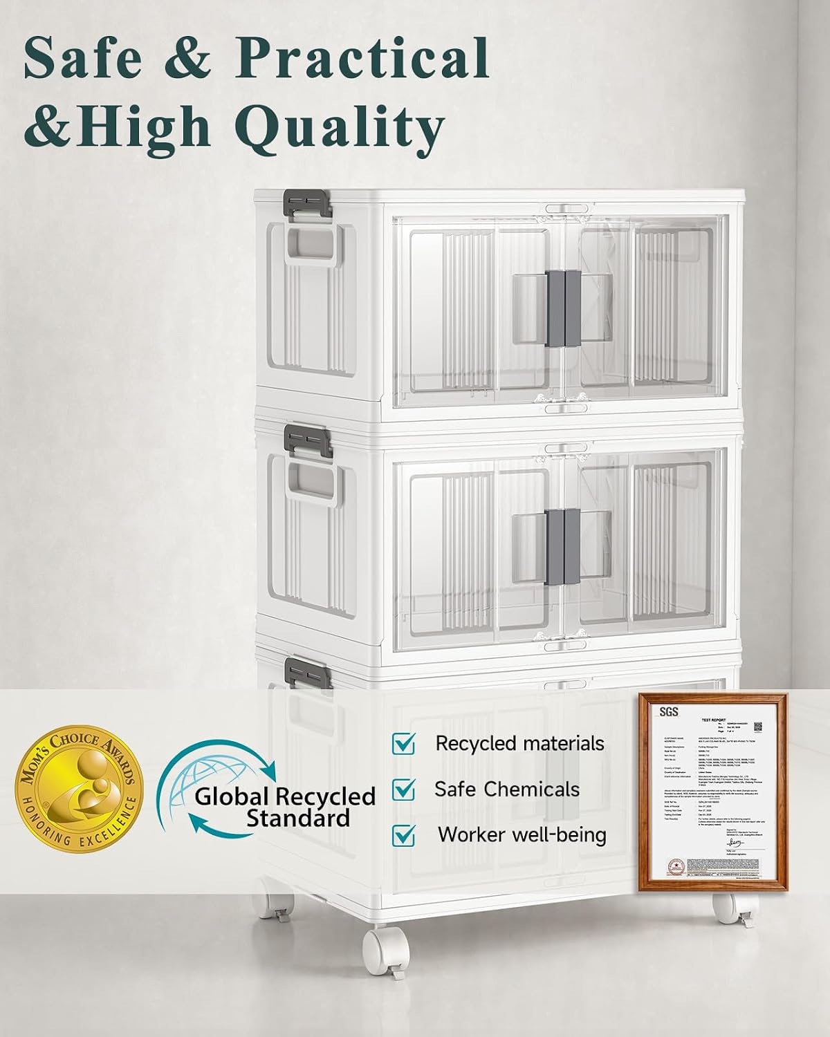 Contenitori Impilabili con Cop - Office Storage Cabinet recensione e prezzo